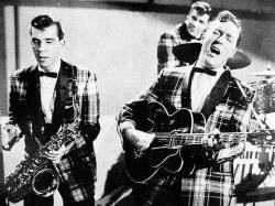 Left to right: Joey D'Ambrosio, Dick Richards in the back row, Bill Haley