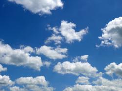 Blue Cloudy Sky — Stock Image