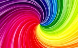 Bright colorful waves f wallpaper background