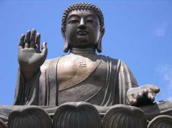 Meditating position of Buddha, Tian Tan Buddha