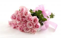 Bunch pink Roses
