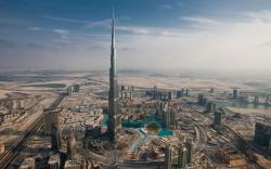 World's Highest Flyby: The Burj Khalifa, The Tallest Building In The World