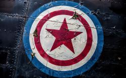 Aircraft Shield Captain America Logo HD Wallpaper