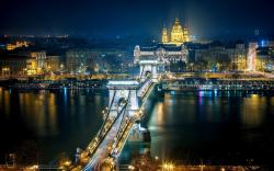 Chain Bridge Budapest Hungary