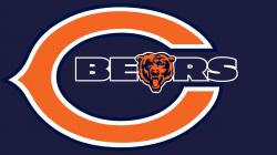 Chicago Bears logo Hd 1080p high quality Wallpaper screen size 1920X1080