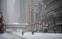 Chicago illinois winter