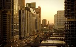 Chicago twilight