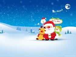 Christmas iPhone Snowman HD Wallpaper