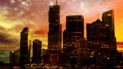 Sunset City Backgrounds - HD Wallpapers