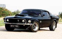 Black Mustang Boss Classic