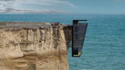 Death-Defying Vacation Home Dangles Off The Side Of A Cliff | Co.Design | business + design