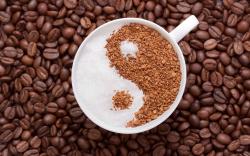 Coffee ying yang Wallpapers Pictures Photos Images · «