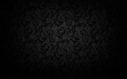 Pattern Cool Black Wallpaper