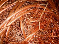 Wire – We buy insulated and non insulated wire. This is a picture of bare bright copper wire.