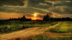 ... Country Road at Sunset wallpaper 1920x1080 1080p ...