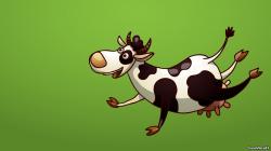 Cow Funny Cartoon HD Wallpaper
