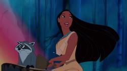 Pocahontas and Meeko in the original film.