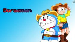 Doraemon And Nobita Cowboy Wallpaper Free For Android
