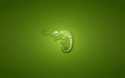 Chameleon Green Minimalism