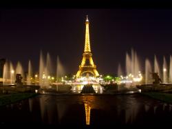 Eiffel Tower Paris Night