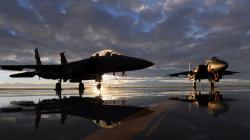 DOWNLOAD DESKTOP BACKGROUND: F15 Strike Eagles Aircraft - FULL SIZE ...