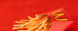 2560x1024 Wallpaper mcdonalds, french fries, food, fast food