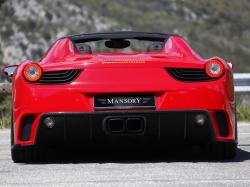 2012 Mansory Ferrari 458 Spider - Rear View