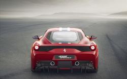 Ferrari 458 Speciale Back 2014