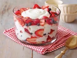 Angel Food Cake and Berry Trifle Recipe : Patrick and Gina Neely : Food Network