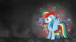 Rainbow Dash Female Pegasus Pony Desktop Wallpaper Images #47919