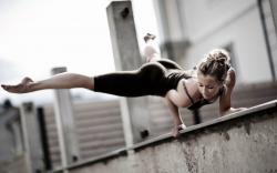 Girl Athlete Fitness Workout Strength Sport