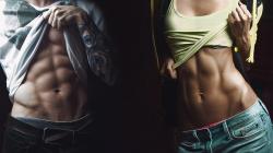 Girl Boy Abs Muscle Fitness