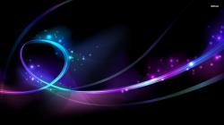 ... Glowing Circles and Curves wallpaper 1920x1080 ...