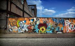 Graffitis wall