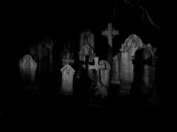 like the graveyard where souls buried in the earth lie silent in their musings watching tears fall from eyes