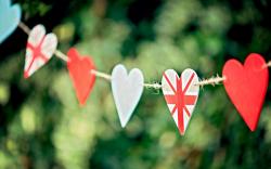 Hearts UK Flag Rope Love