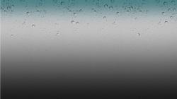 Ios Rain Drops Wallpaper 1366x768px