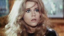 Photo of Barbarella, as portrayed by Jane Fonda from "Barbarella"(1968). Source: The Official Trailer