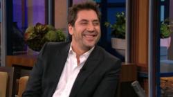 Video of Javier Bardem Talking About New Baby on The Tonight Show
