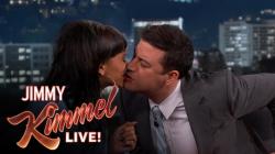 Jimmy Kimmel and Rihanna take the Twizzler Challenge for Autism Awareness Month