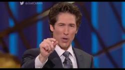 Joel Osteen Blessed in the Dark Places 2015