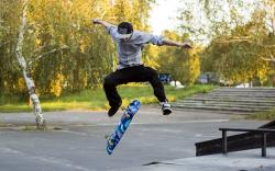 Kickflip skateboard