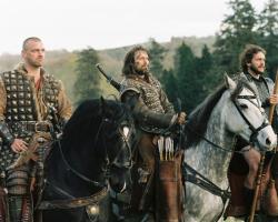 King Arthur - Dagonet, Tristan, and Galahad