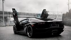 Lamborghini Aventador black