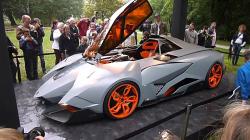 Lamborghini Egoista at Schloss Bensberg - How the car opens