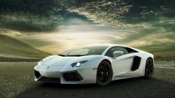 Description: Download White Lamborghini ...