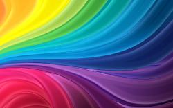 Lamellar rainbow colors