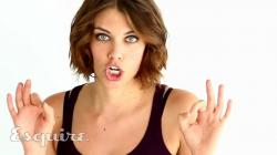Lauren Cohan for Esquire Magazine - Funny Joke From A Beautiful Woman (Feb 2013)