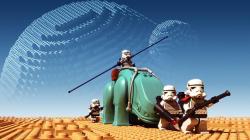 Cool Lego Star Wars in desert Lego Wallpaper HD 430 Backgrounds For Dekstop, this wallpaper you can use as the background/wallpaper of computer dekstop, ...
