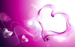 Lilac heart art
